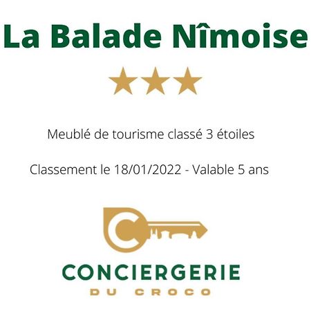 La Balade Nimoise Center Car Park Ac Apartment นีมส์ ภายนอก รูปภาพ